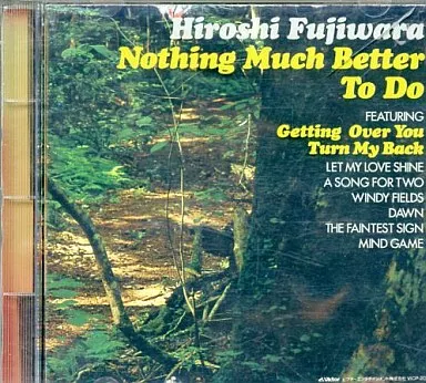 邦楽 Hiroshi Fujiwara NothingMuchBetterToDo HIROSHI FUJIWARA (藤原ヒロシ) / Nothing Much Better To Do Remix