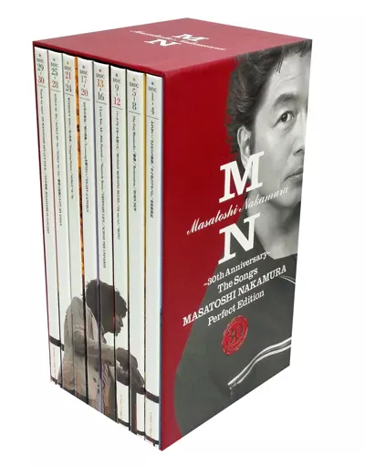 中村雅俊 / ～30th Anniversary～ The Songs MASATOSHI NAKAMURA Perfect Edition[DVD付限定盤](BOX・クリアスリーブ欠品/デジパック状態難)