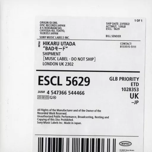 宇多田ヒカル / BADモード[通常盤]