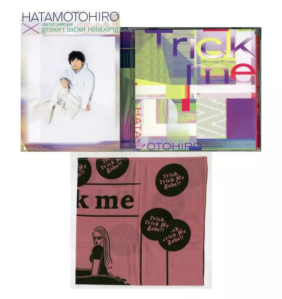 秦基博 / Trick me[Home Ground限定盤([ファンクラブ受注限定盤])]（STYLE BOOK・バンダナ欠品）