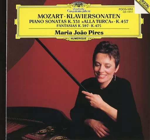 【売約済】ピリス／モーツァルト：第11＆14番、幻想曲K.397＆K.475 駿河屋 -<中古>マリア・ジョアン・ピリス / モーツァルト：ピアノ