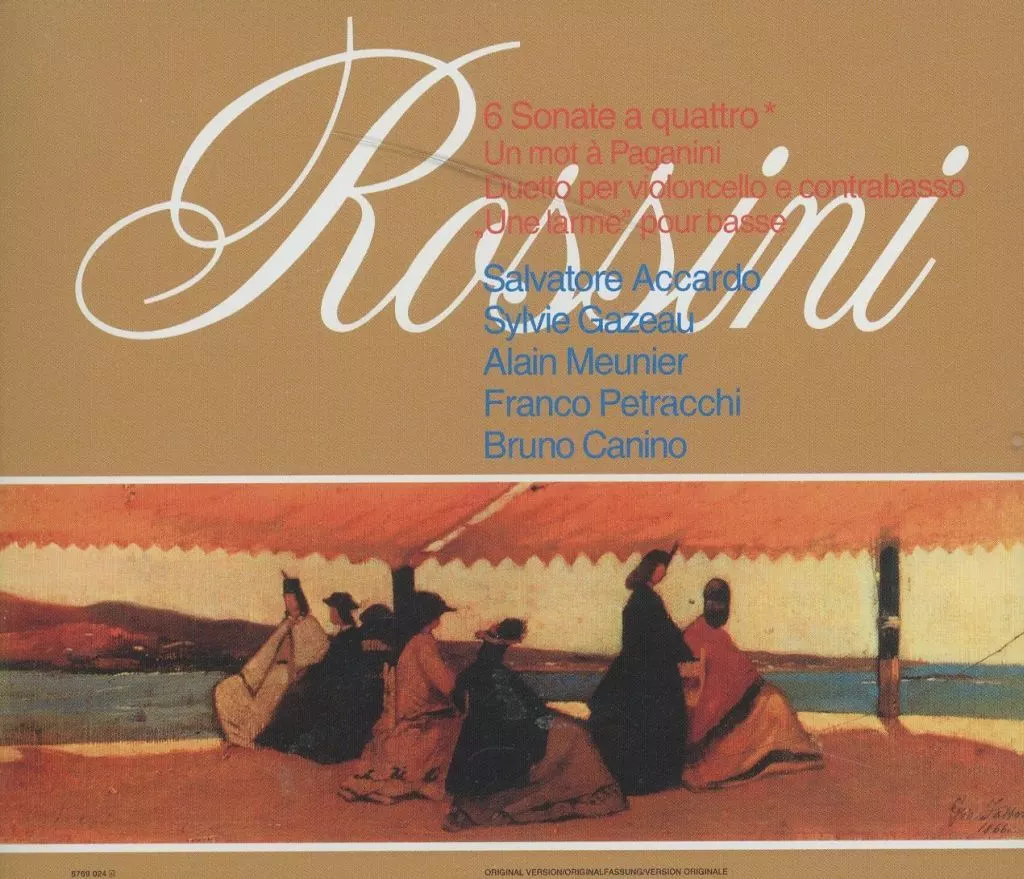 ロッシーニ　弦楽ソナタ 全曲　全集　アッカルド ロッシーニ：弦楽のためのソナタ集、他 [直輸入盤][CD