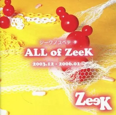 ZeeK ALL of ZeeK 2003-2006 ベスト 駿河屋 -<中古>ZeeK / ALL of ZeeK（邦楽）