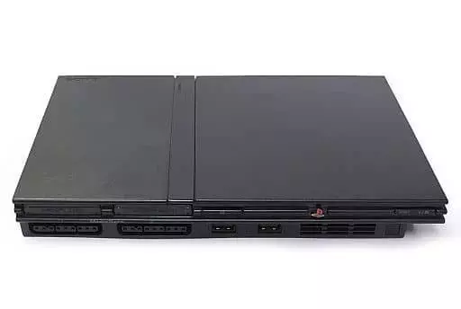 PS2ハード　プレイステーション2本体 チャコール・ブラック(SCPH-77000CB/本体単品/付属品無) (箱説なし)