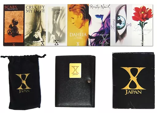 X JAPAN 限定BOX CDシングル＋未開封システムオーガナイザー X JAPAN 特製システムオーガナイザー・CDセット シングルCD (未開封 7