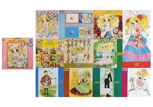 LPレコード　キャンディキャンディ[デラックスカード絵本カード付き] 駿河屋 -<中古>キャンディキャンディ[デラックスカード絵本