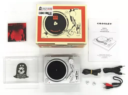 EPレコード　RSD3 MINI TURNTABLE TRASH UP!! RECORDS SPECIAL MODEL