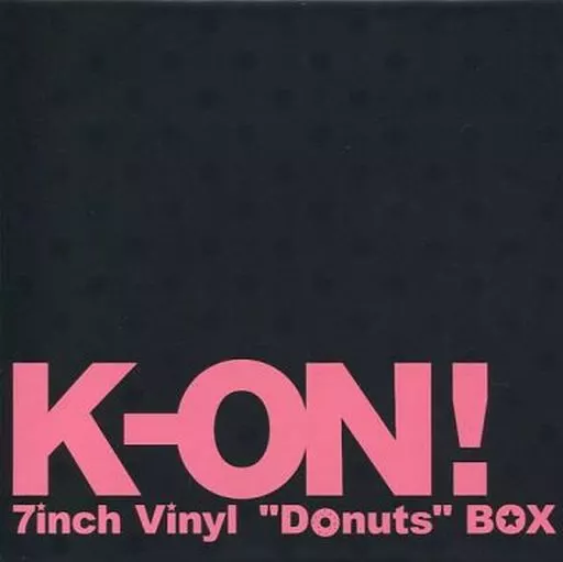 EPレコード　K-ON!(けいおん!) 7inch Vinyl ”Donuts”BOX[EP盤]
