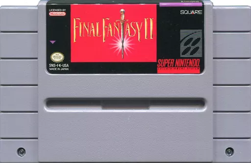 ファイナルファンタジー 2 北米版 SNES ソフト SFC 駿河屋 -<中古>北米版 FINAL FANTASY II (国内版本体動作不可