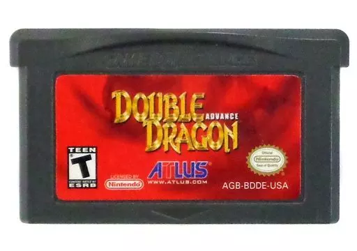 GBAソフト　北米版 DOUBLE DRAGON ADVANCE(国内使用可) (箱説なし)