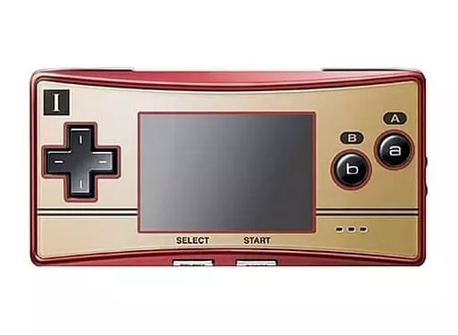 ゲームボーイミクロ本体 ファミコンバージョン(本体単品/付属品無) (箱説なし)