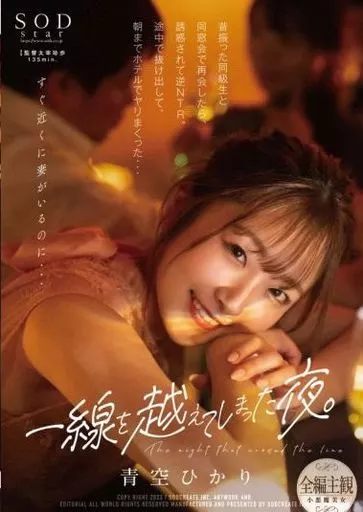 一線を越えてしまった夜。 昔振った同級生と同窓会で再会したら、誘惑されて逆NTR。途中で抜け出して、朝までホテルでヤリまくった… / 青空ひかり