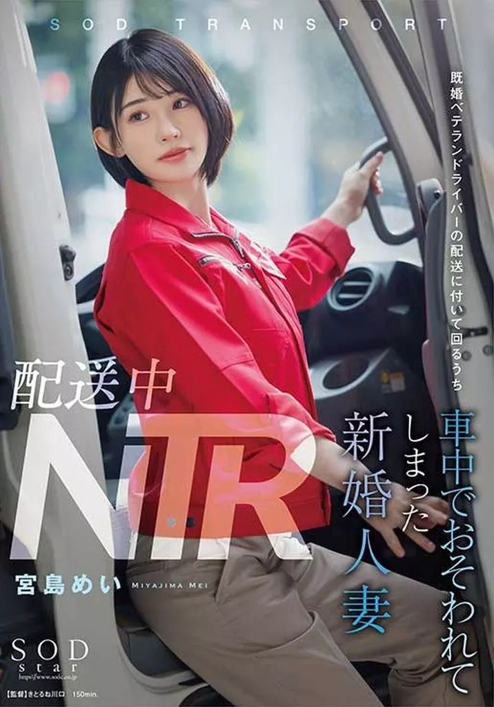 配送中NTR 既婚ベテランドライバーの配送に付いて回るうち車中でおそわれてしまった新婚人妻 / 宮島めい