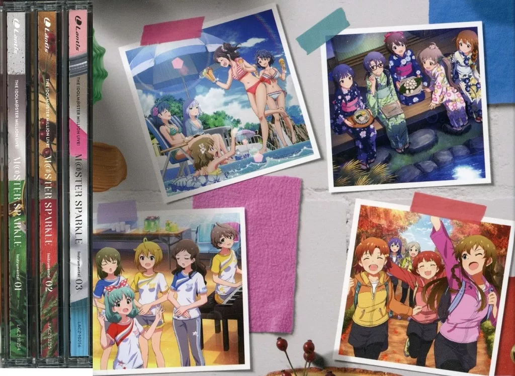 THE IDOLM＠STER MILLION LIVE! M＠STER SPARKLE Instrumental オリジナル収納BOX付CD3枚セット