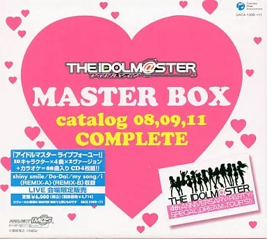THE IDOLM＠STER MASTER BOX catalog 08.09.11 COMPLETE[AM限定盤]