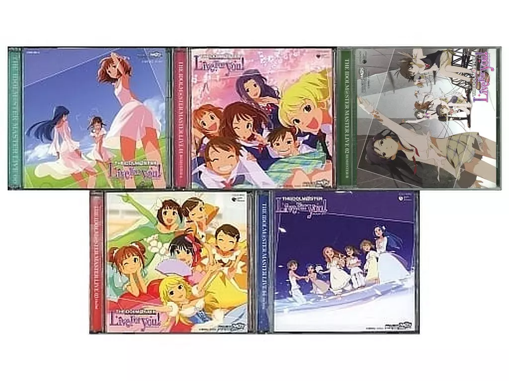 THE IDOLM＠STER MASTER LIVE 全5巻セット[特典BOX付]