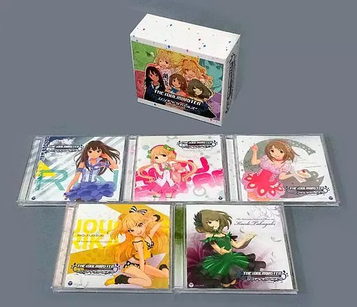 THE IDOLM＠STER CINDERELLA MASTER 001～005 とらのあな先着購入特典CD収納BOX付全5巻セット