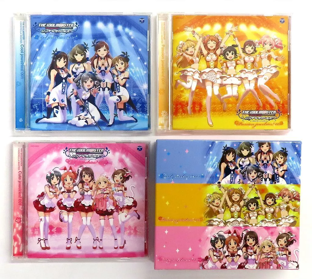 THE IDOLM＠STER CINDERELLA MASTER jewelries! 001 全3巻セット[とらのあな特典収納BOX付き] [アイドルマスター シンデレラガールズ]
