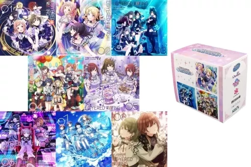 THE IDOLM＠STER SHINY COLORS L＠YERED WING 01～08 全8巻セット[ゲーマーズ連動購入特典収納BOX付き]