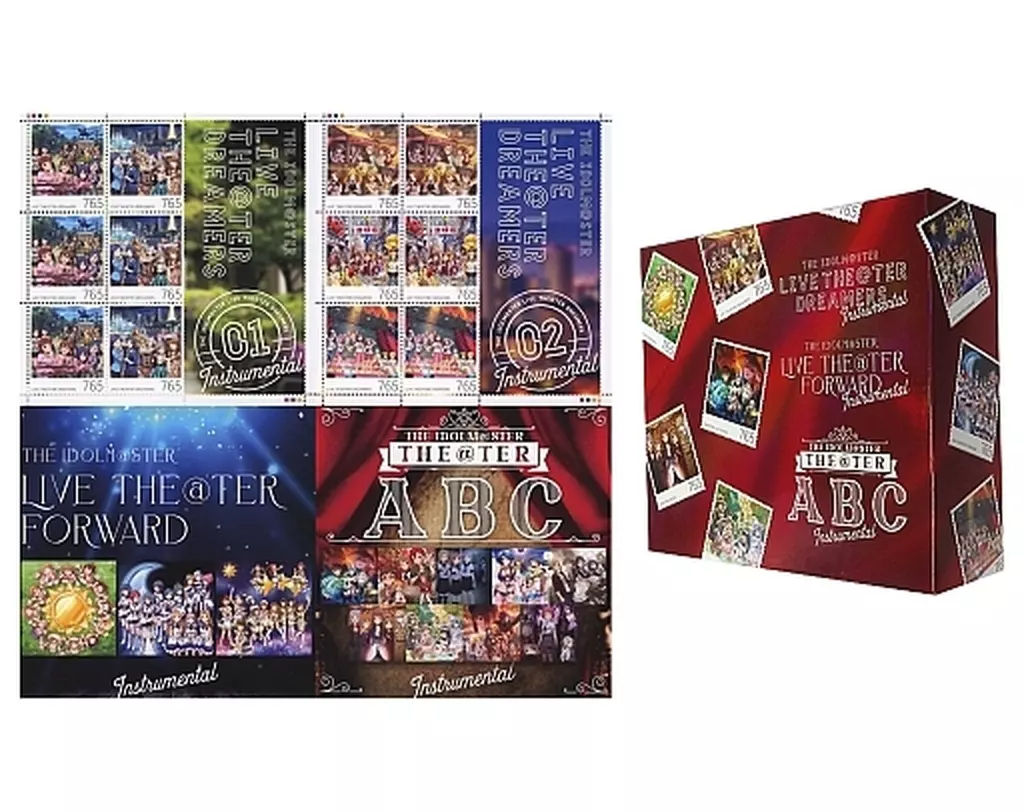 THE IDOLM＠STER LIVE THE＠TER Instrumentalシリーズ 全4巻セット[メーカー同時購入特典収納BOX付き]