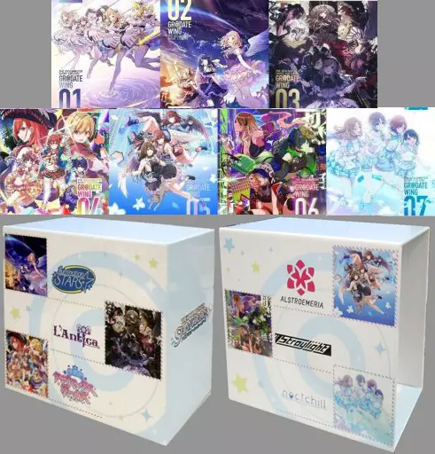 THE IDOLM＠STER SHINY COLORS GR＠DATE WING 01～07 全7巻セット[とらのあな連動購入特典収納BOX付]