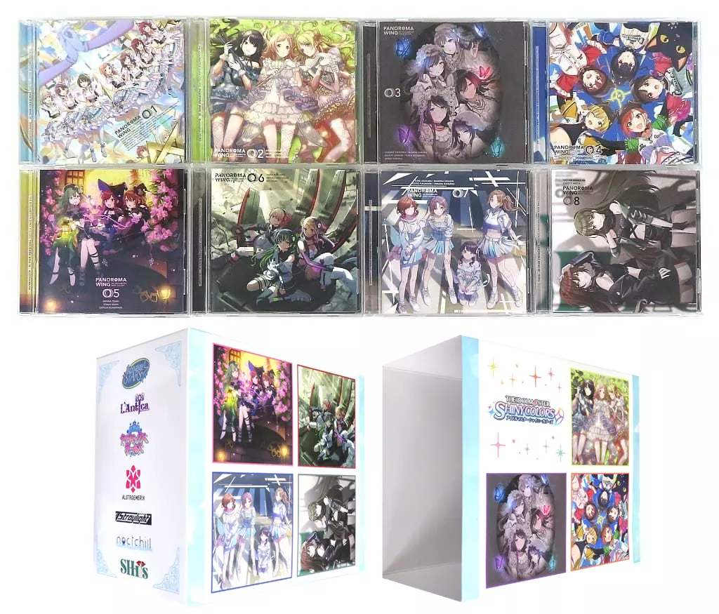 THE IDOLM＠STER SHINY COLORS PANOR＠MA WING 全8セット[ゲーマーズ連動購入特典収納BOX付]