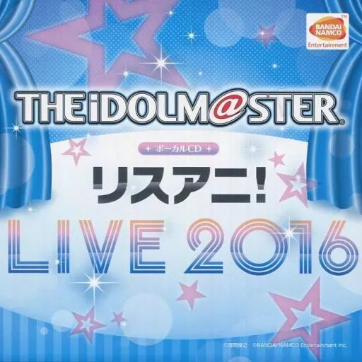 アイドルマスター プラチナスターズ 限定版特典CD 「THE IDOLM＠STER ボーカルCD リスアニ! LIVE 2016」