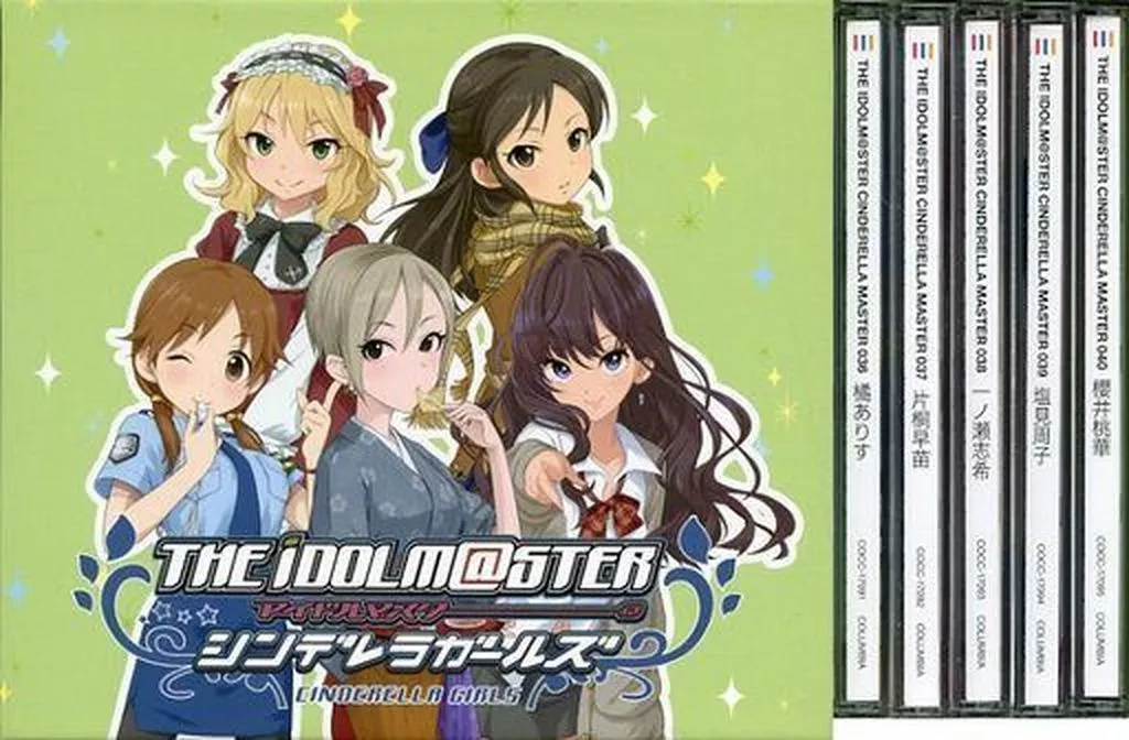 THE IDOLM＠STER CINDERELLA MASTER 036～040 全5巻セット[とらのあな特典BOX付] 「アイドルマスター シンデレラガールズ」