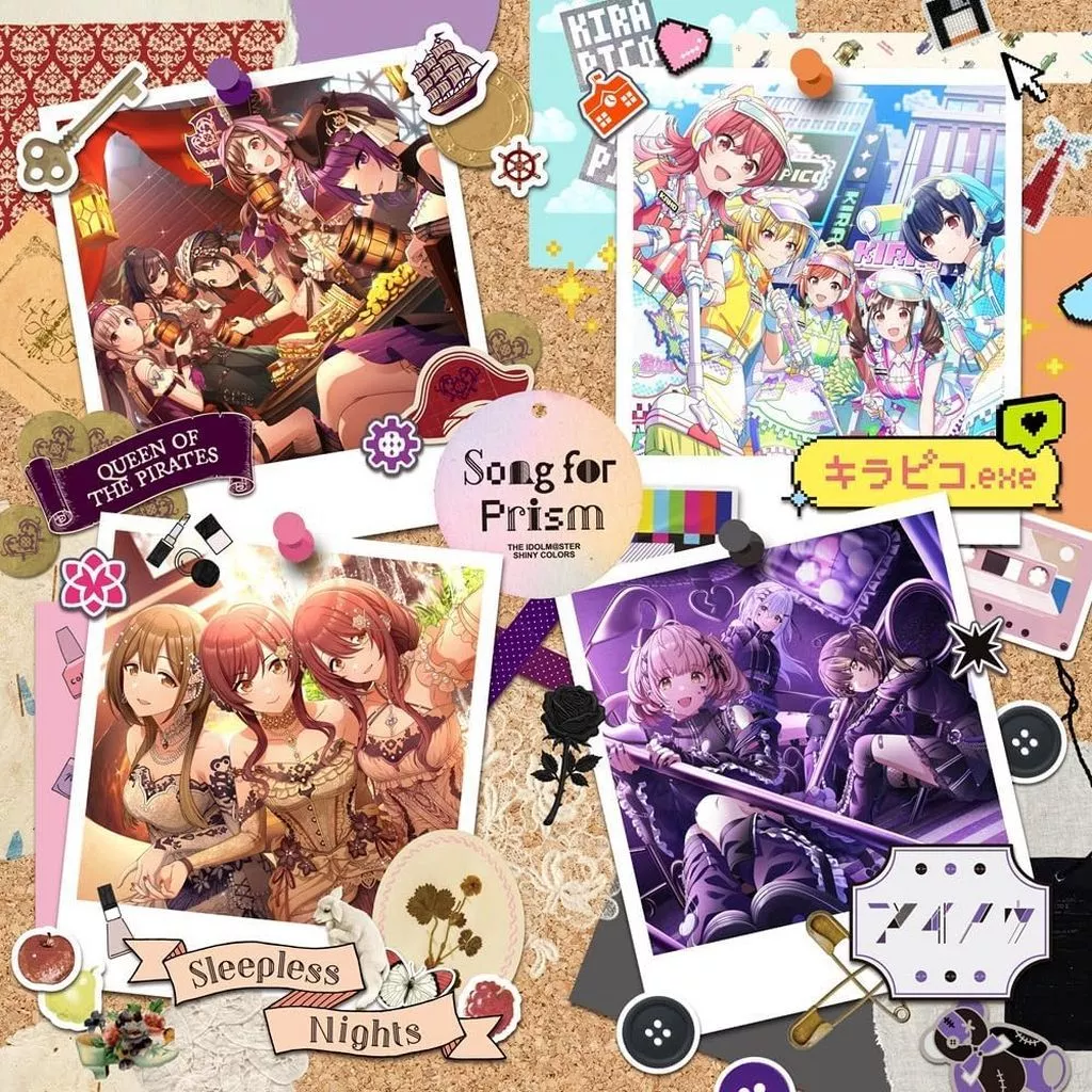 「アイドルマスター シャイニーカラーズ」 アンティーカ/放課後クライマックスガールズ/アルストロメリア/コメティック / THE IDOLM＠STER SHINY COLORS Song for Prism QUEEN OF THE PIRATES/キラピコ.exe/Sleepless Nights/アイノウ