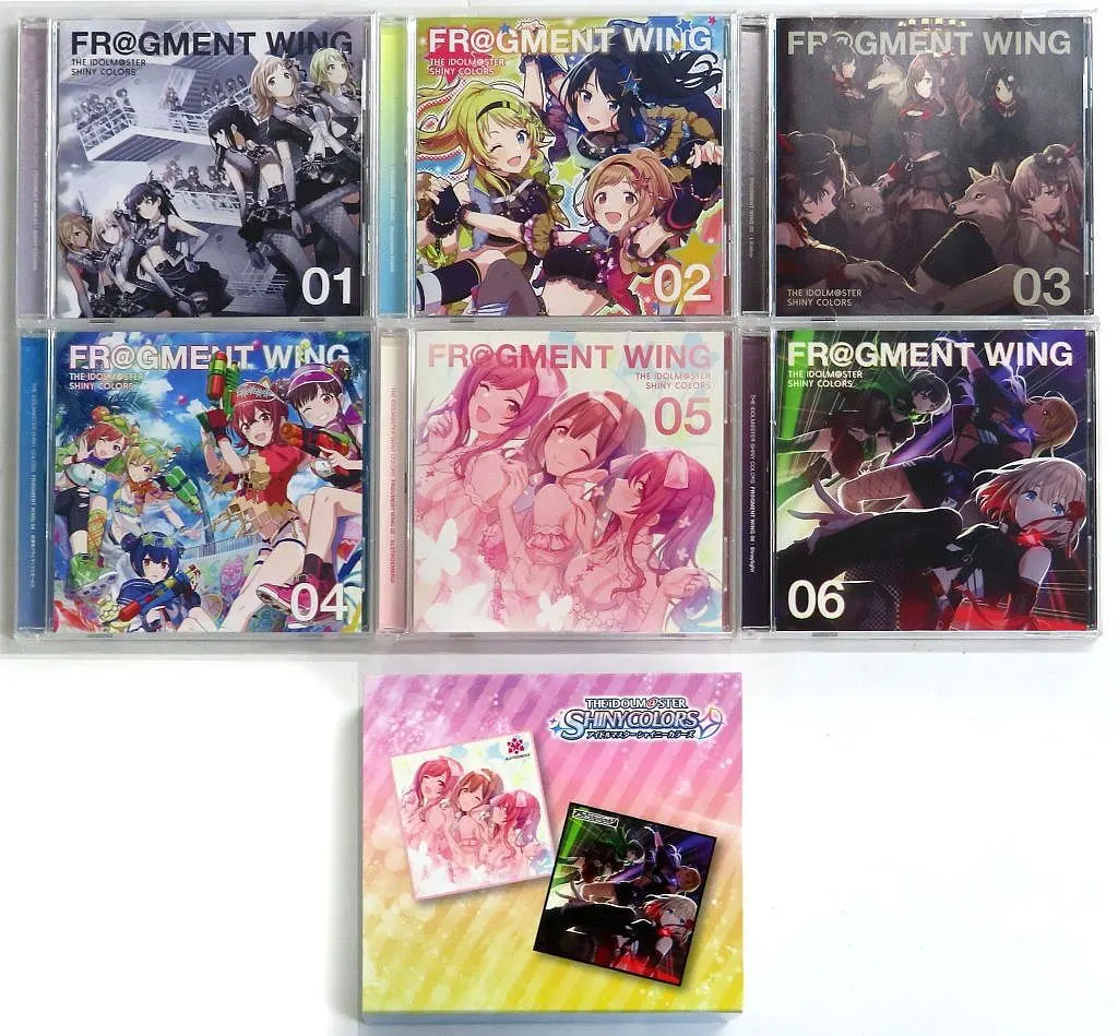 「アイドルマスター シャイニーカラーズ」THE IDOLM＠STER SHINY COLORS FR＠GMENT WING 全6巻セット[ソフマップ連動購入特典CD収納スリーブ付き]