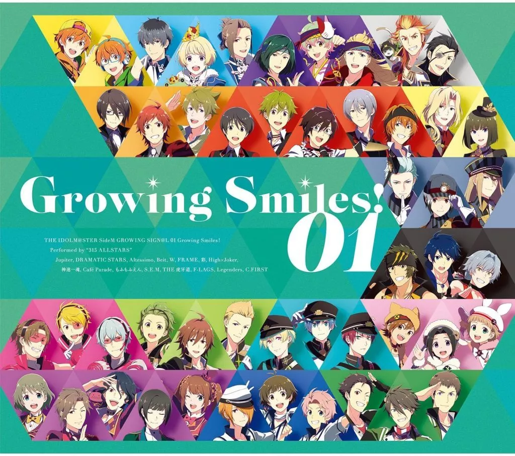 315 ALLSTARS / THE IDOLM＠STER SideM GROWING SIGN＠L 01 Growing Smiles![初回生産限定 Lジャケ仕様] 「アイドルマスター サイドエム グローイングスターズ」