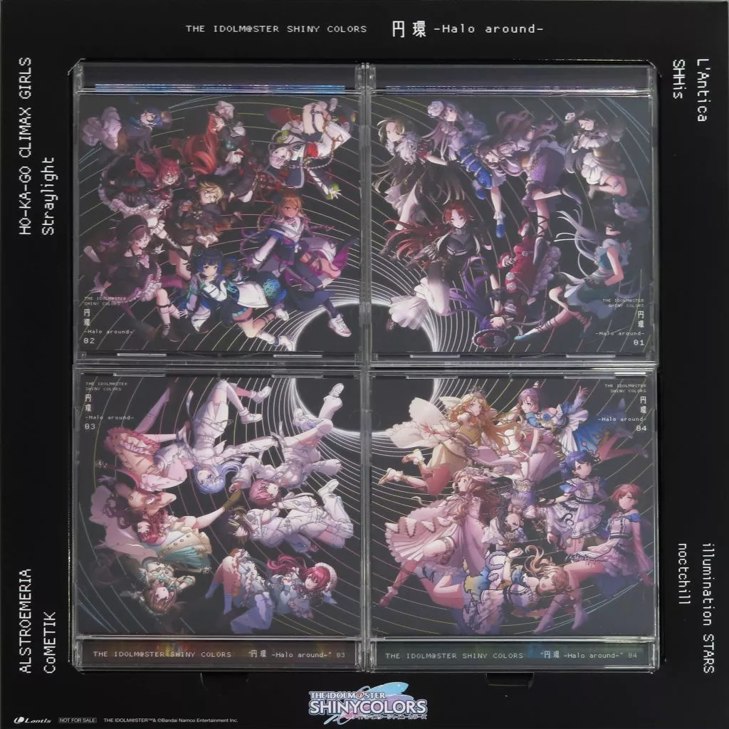 THE IDOLM＠STER SHINY COLORS ”円環 -Halo around-” 全4巻セット[連動購入特典CDコレクションスタンド付き]