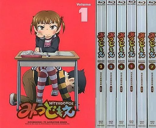 アニメBlu-ray　Disc　みつどもえ 完全生産限定版 全7巻セット