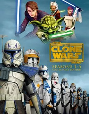 アニメBlu-ray　Disc　スター・ウォーズ：クローン・ウォーズ シーズン1-5 コレクターズエディション [2000セット限定]