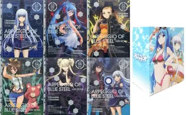 アニメBlu-ray　Disc　蒼き鋼のアルペジオ -アルス・ノヴァ- 初回生産限定盤 全6巻セット(ゲーマーズ全巻収納BOX付き)