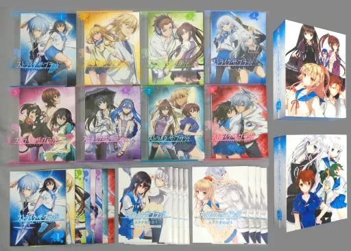 アニメBlu-ray　Disc　ストライク・ザ・ブラッド 初回生産限定版 BOX*2付き全8巻セット