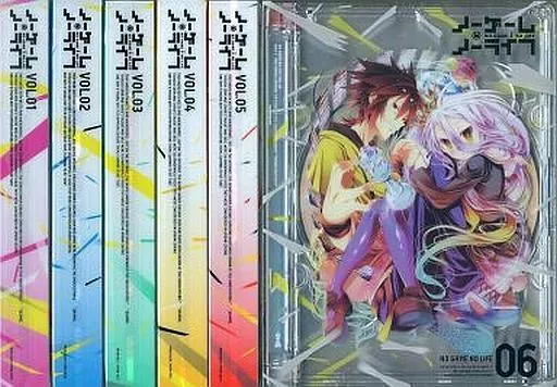 アニメBlu-ray　Disc　ノーゲーム・ノーライフ 初回生産版 全6巻セット 71Z54rDf+sL.jpg