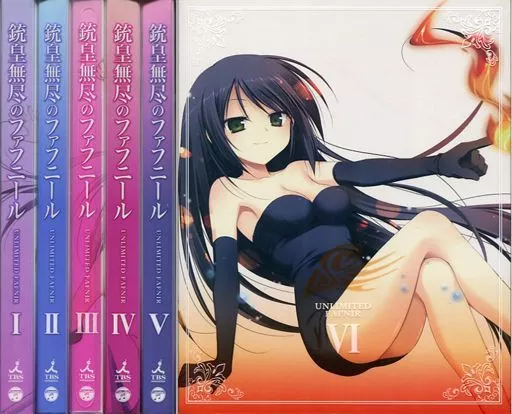 アニメBlu-ray　Disc　銃皇無尽のファフニール 初回限定版 全6巻セット