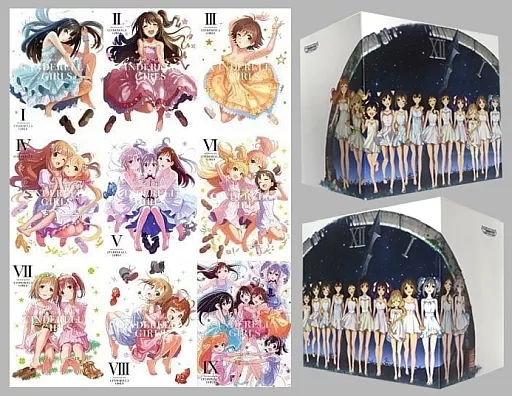 アニメBlu-ray　Disc　アイドルマスター シンデレラガールズ 完全生産限定版 全9巻セット(HMV全巻収納BOX付き)