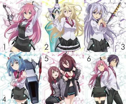 アニメBlu-ray　Disc　学戦都市アスタリスク 完全生産限定版 全6巻セット