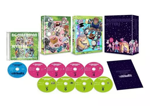 ボンバーマンジェッターズ 宇宙にひとつしかない Blu-ray BOX[通常版](箱・ジャケット・ケース不備(中))