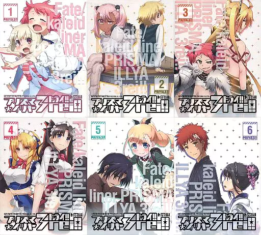 アニメBlu-ray　Disc　Fate/kaleid liner プリズマ☆イリヤ ドライ!! 限定版 全6巻セット