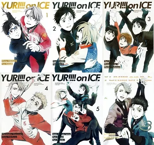駿河屋 -<中古>ユーリ!!! on ICE 初回版 全6巻セット（アニメ全般）