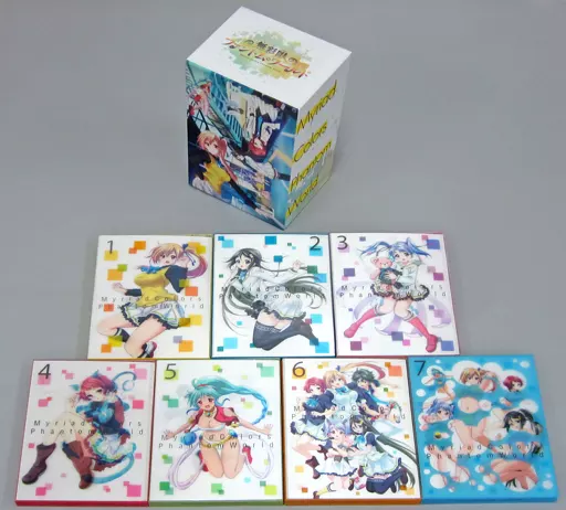 無彩限のファントム・ワールド全7巻セット初回限定盤[Blu-rayセット]未開封 無彩限のファントム・ワールド 初回版 全7巻セット(全巻収納BOX付き)の