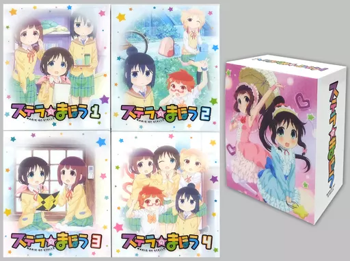 アニメBlu-ray　Disc　ステラのまほう 初回版 全4巻セット(HMV全巻収納BOX付き)