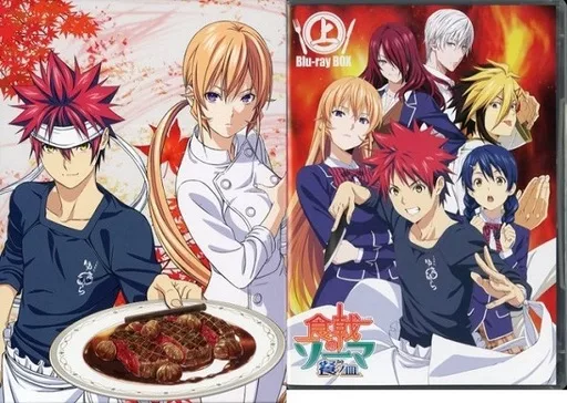 アニメBlu-ray　Disc　食戟のソーマ 餐ノ皿 Blu-ray BOX 上 [初回仕様版]