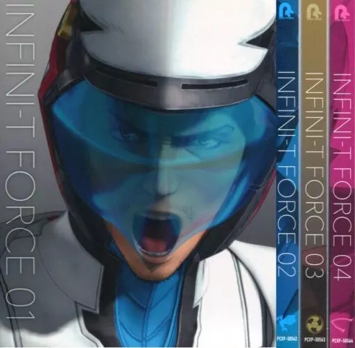 アニメBlu-ray　Disc　Infini-T Force 全4巻セット