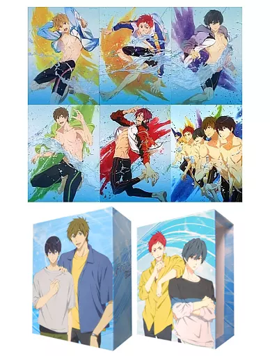 アニメBlu-ray　Disc　Free!-Dive to the Future- 初回版 全6巻セット(アニメイト全巻収納BOX付き)