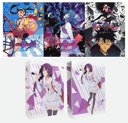 アニメBlu-ray　Disc　終物語 完全生産限定版 後半 全3巻セット(ソフマップ全巻収納BOX付き)