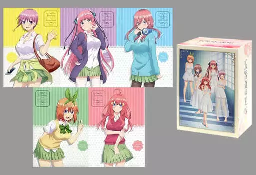 アニメBlu-ray　Disc　不備有)五等分の花嫁 初回限定版 全5巻セット(ゲーマーズ全巻収納BOX付き)(状態：コミックス0巻欠品)